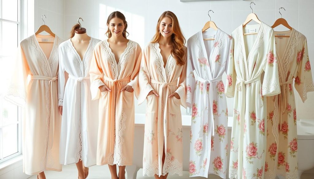 Aesthetic bath robes for women