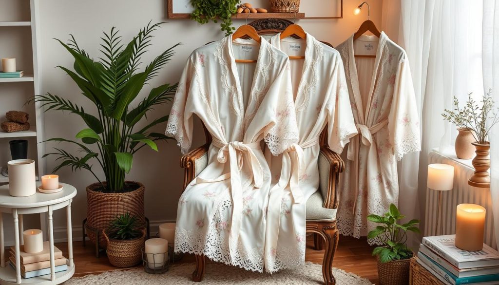 Aesthetic bathrobes for women