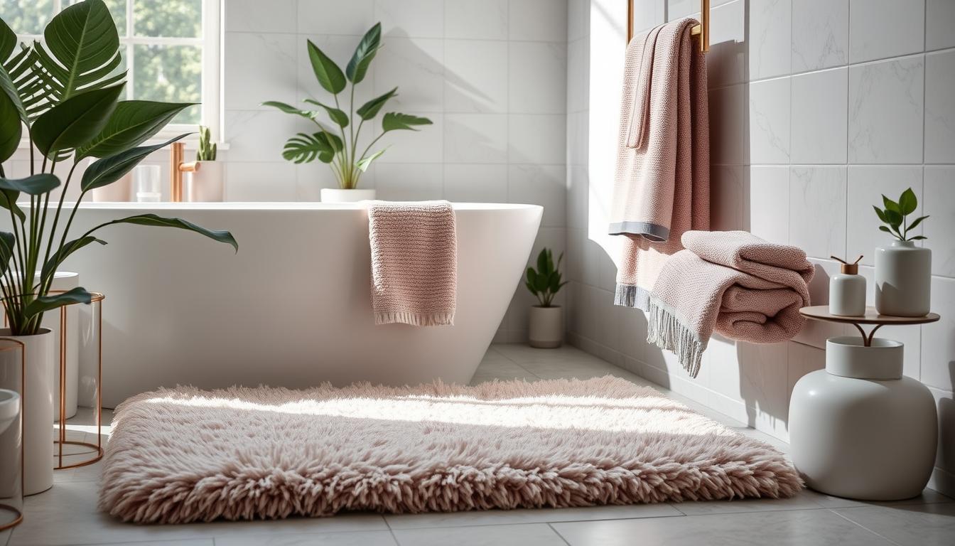 Matching Bath Mat and Towels Ideas: Create a Cohesive Bathroom Look