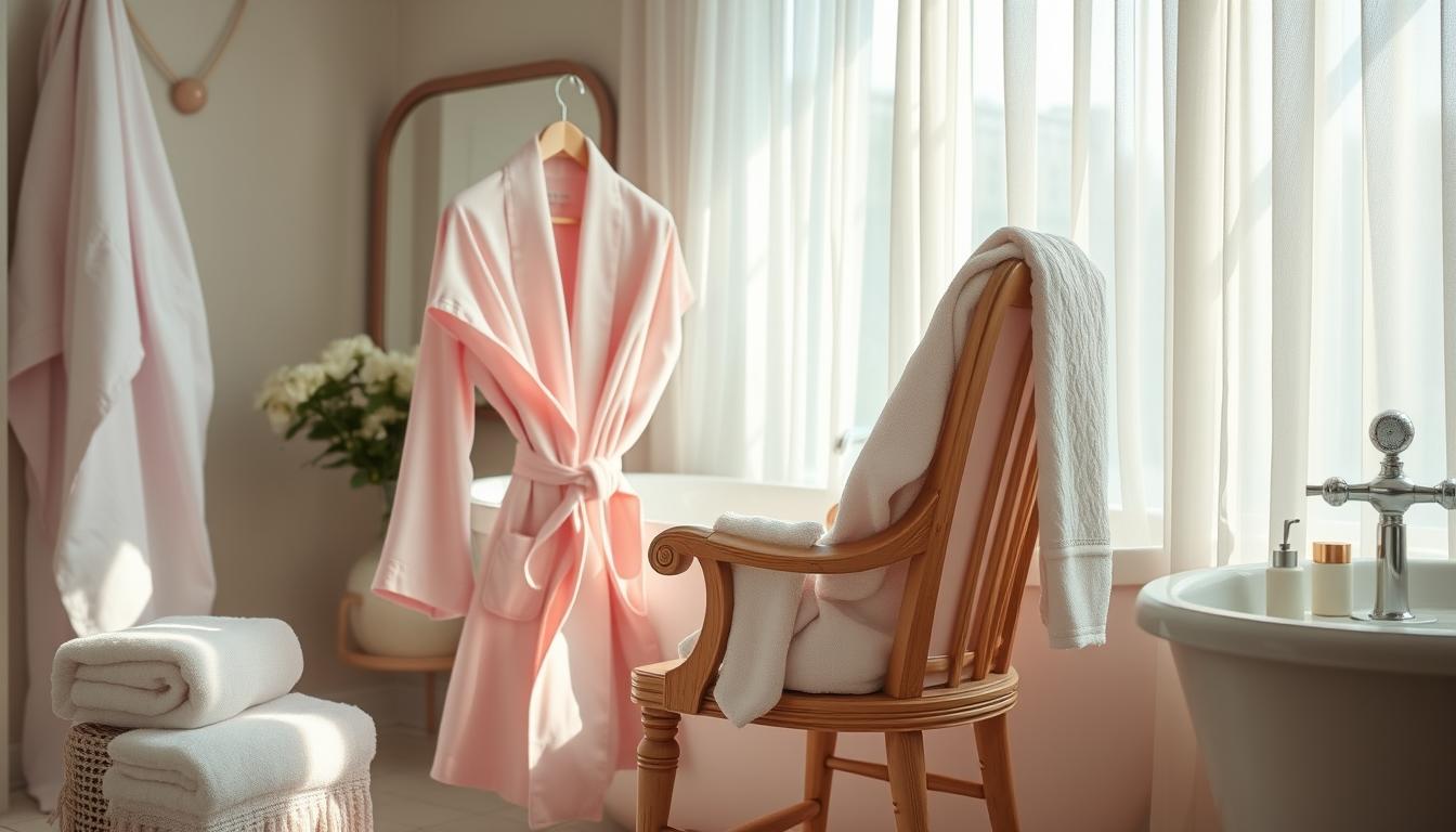 Pink Aesthetic Bath Robes: Embrace Luxury and Comfort