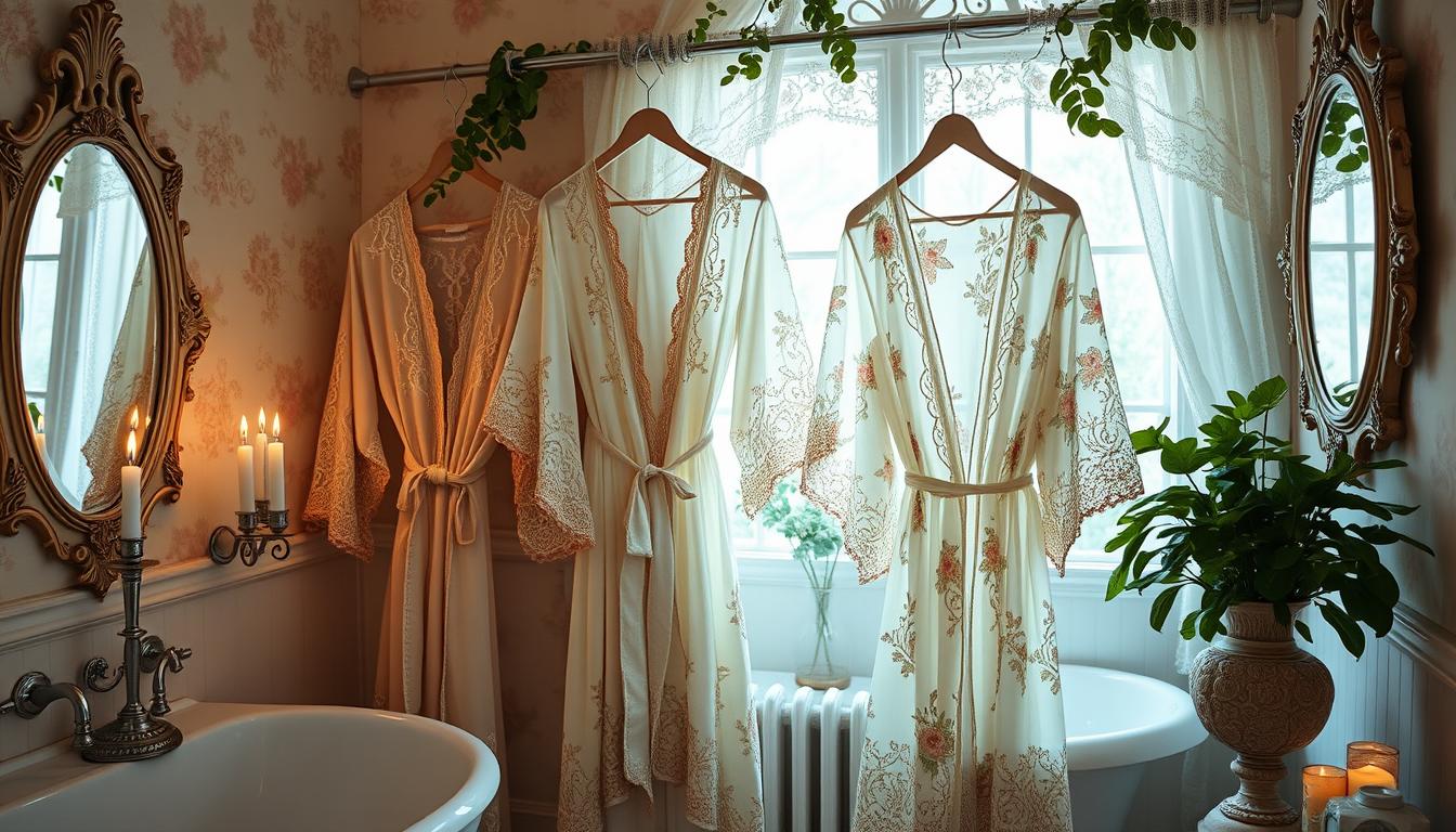 Vintage Aesthetic Bath Robes: Timeless Elegance for Your Loungewear