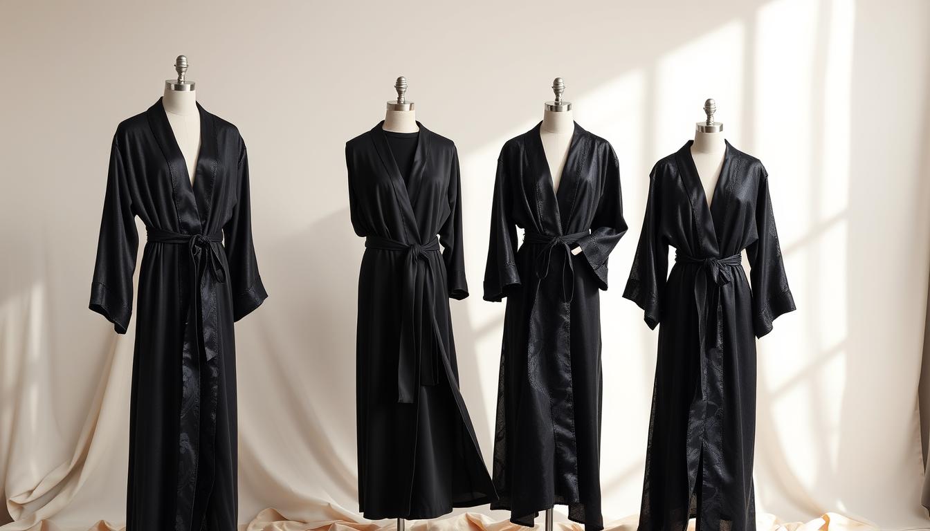 Elegant Black Robes for Women