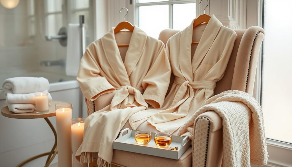 Bathrobe sets and loungewear