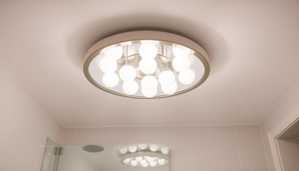 Bathroom ceiling light bulbs