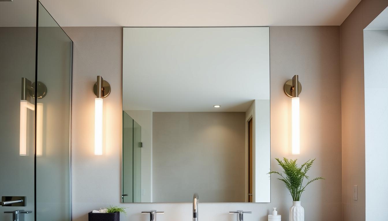 Bathroom Light Fixtures Side of Mirror Ideas