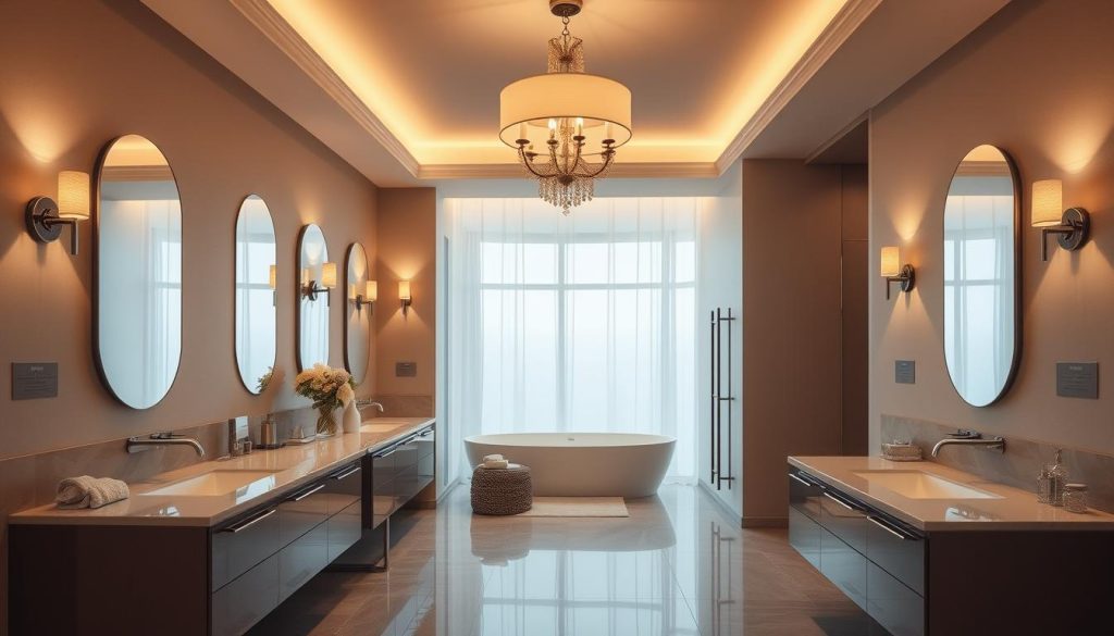 Bathroom lighting design