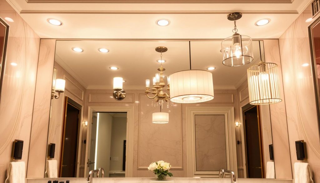 Bathroom lighting design tips