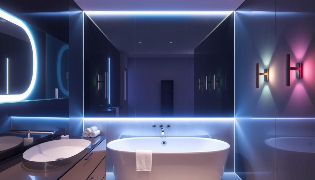 Bathroom lighting ideas LED