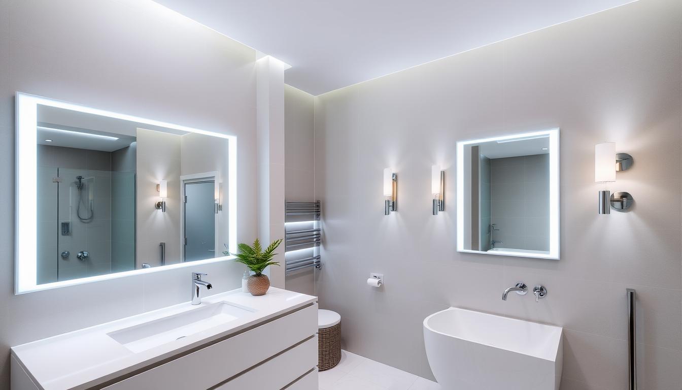 Bathroom Lighting Ideas LED Designs