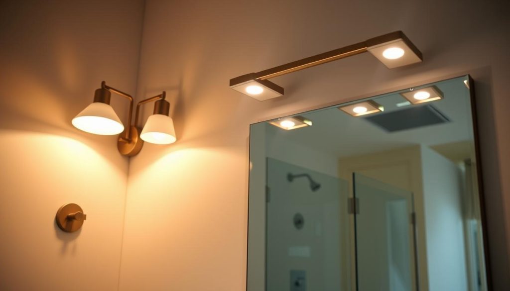 Bathroom vanity lighting fixtures