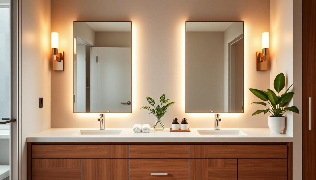 Bathroom vanity lighting ideas