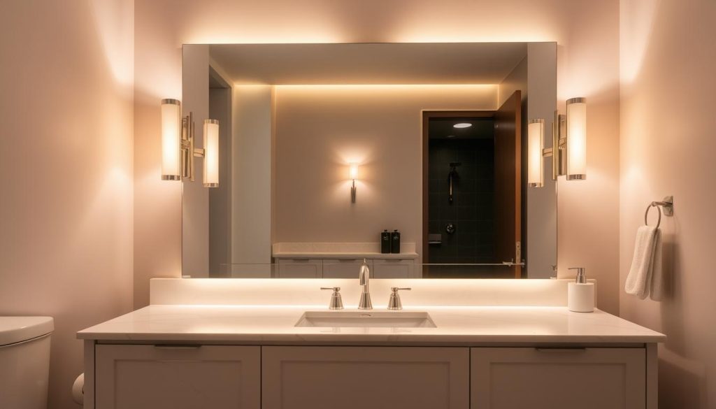 Bathroom vanity lighting ideas