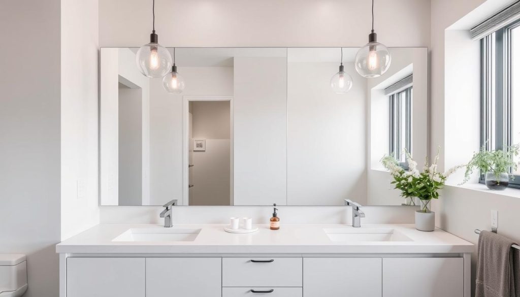 Bathroom vanity pendant lights