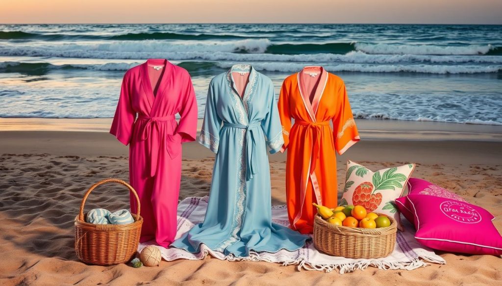 Beach robe styling for different occasions