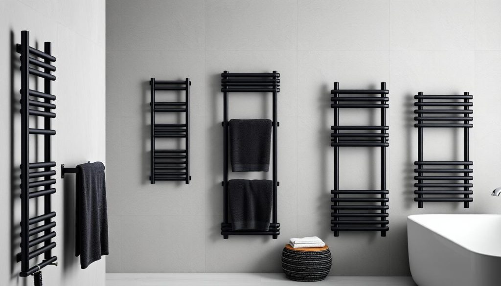 Black towel warmer models