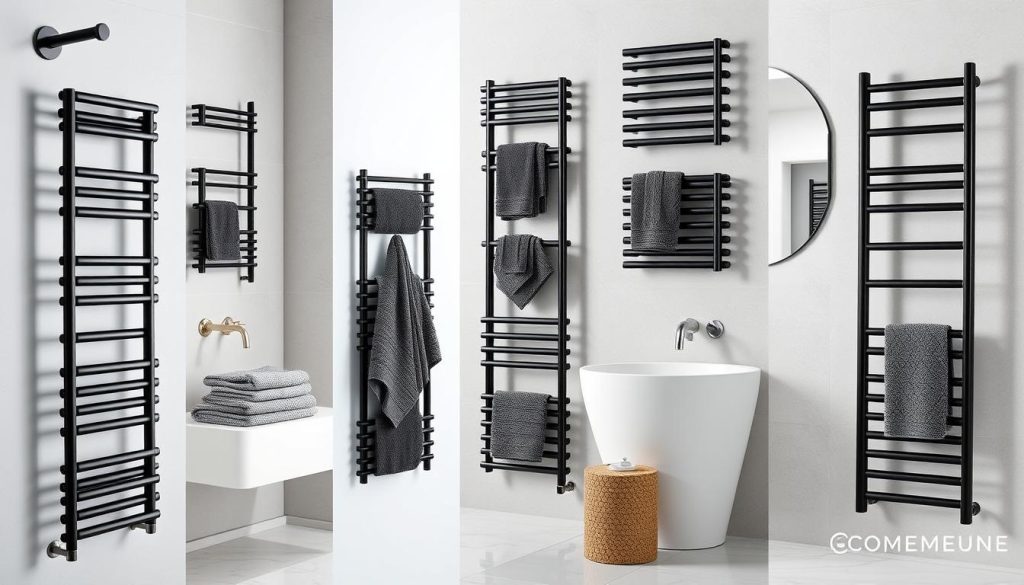 Black towel warmer types