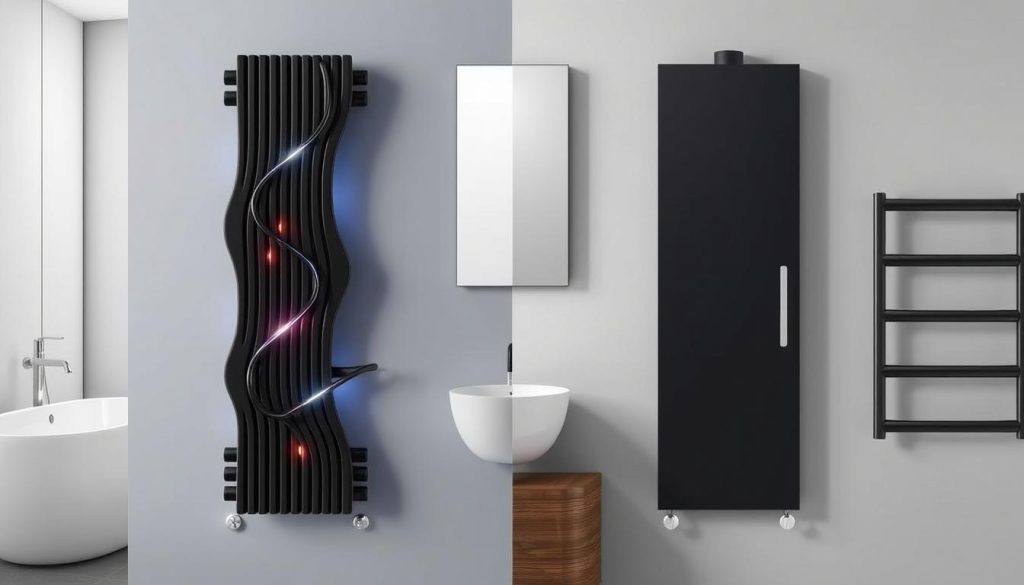 Black towel warmers comparison