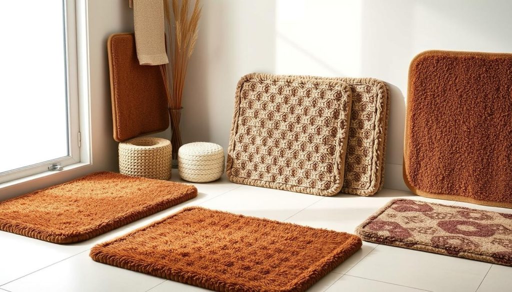 Brown bath mat sizes