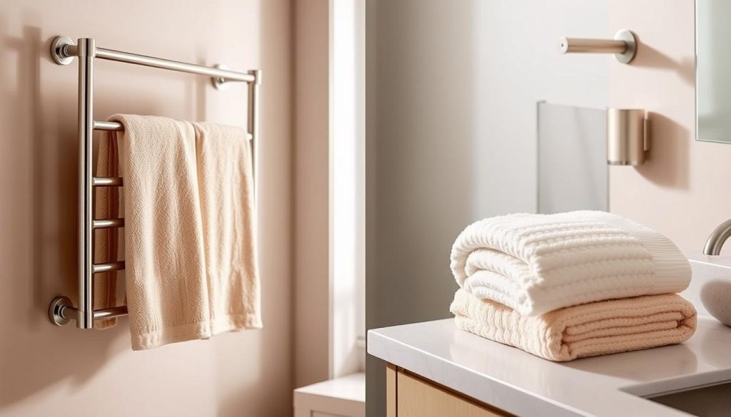 Cordless vs traditional towel warmers