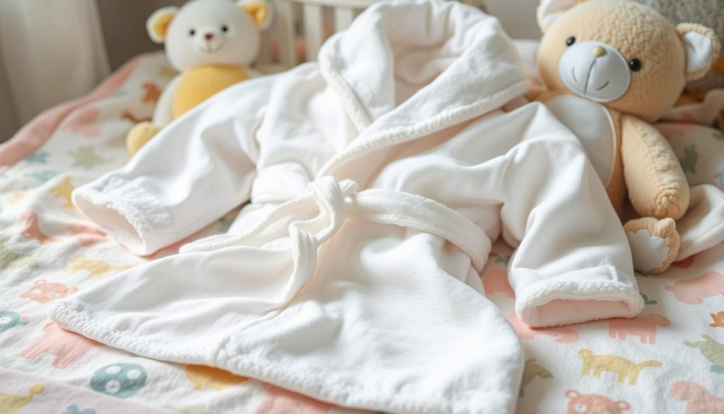 Cotton baby robe