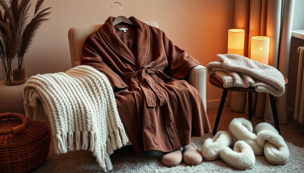 Cozy nightwear and warm loungewear options