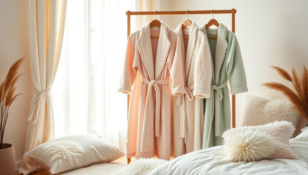 Cozy sleepwear robes