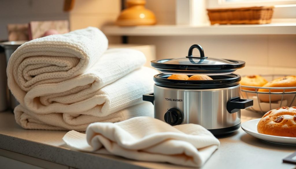 Creative uses for crock pot towel warmer