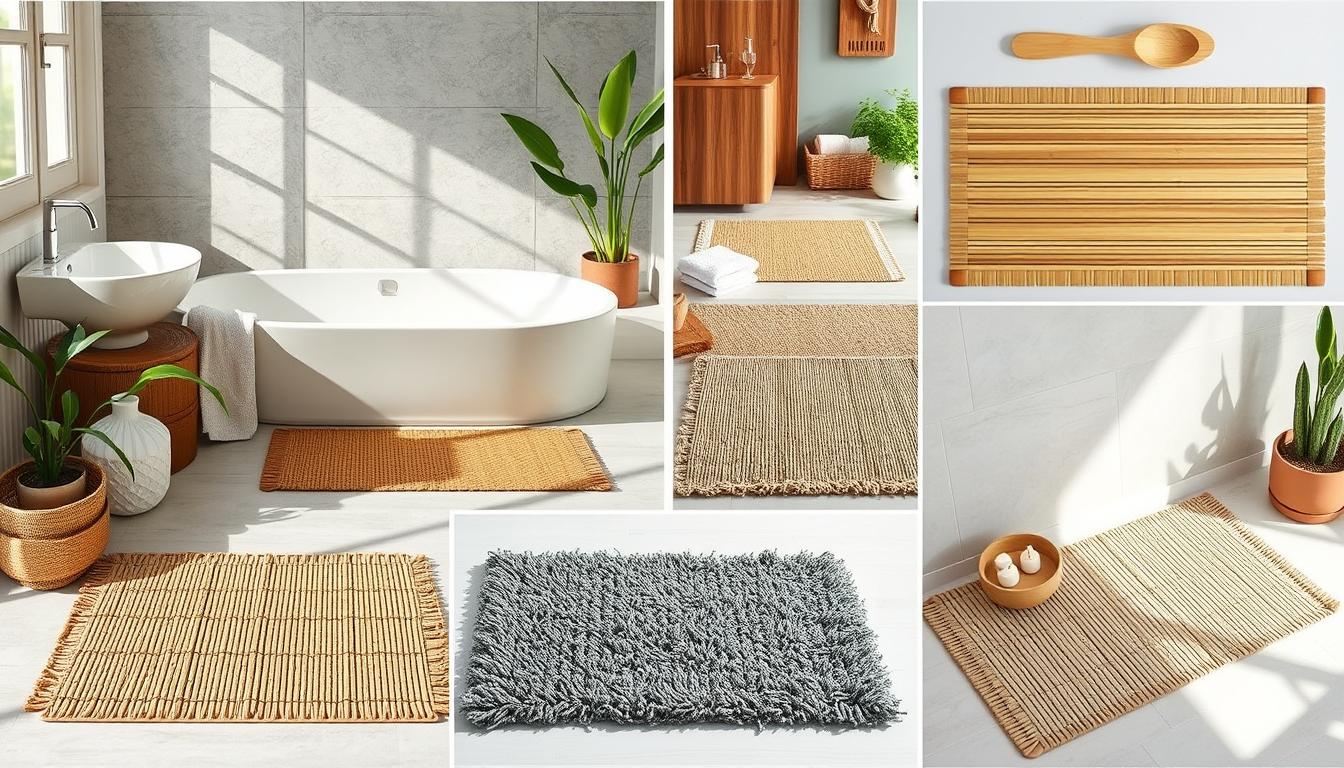 Eco-Friendly Bath Mat Bamboo Designs