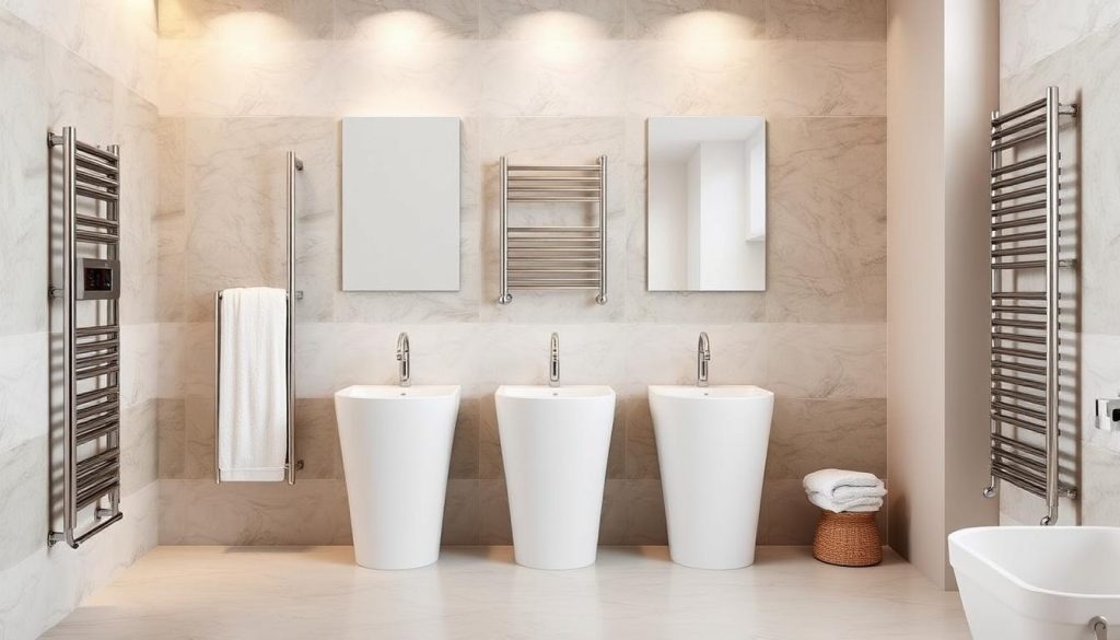 Customizable electric towel warmers