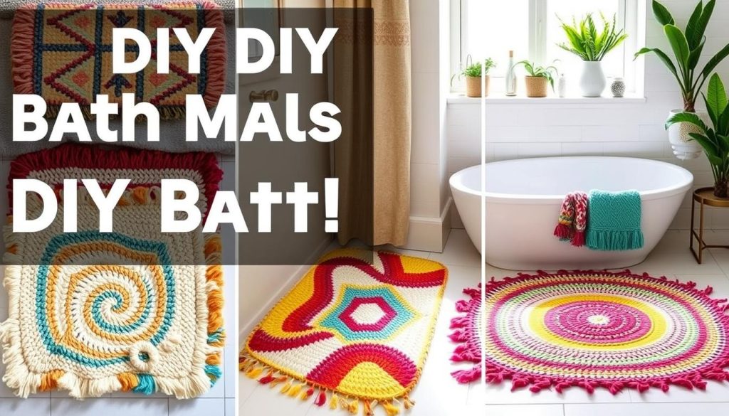 DIY bath mats