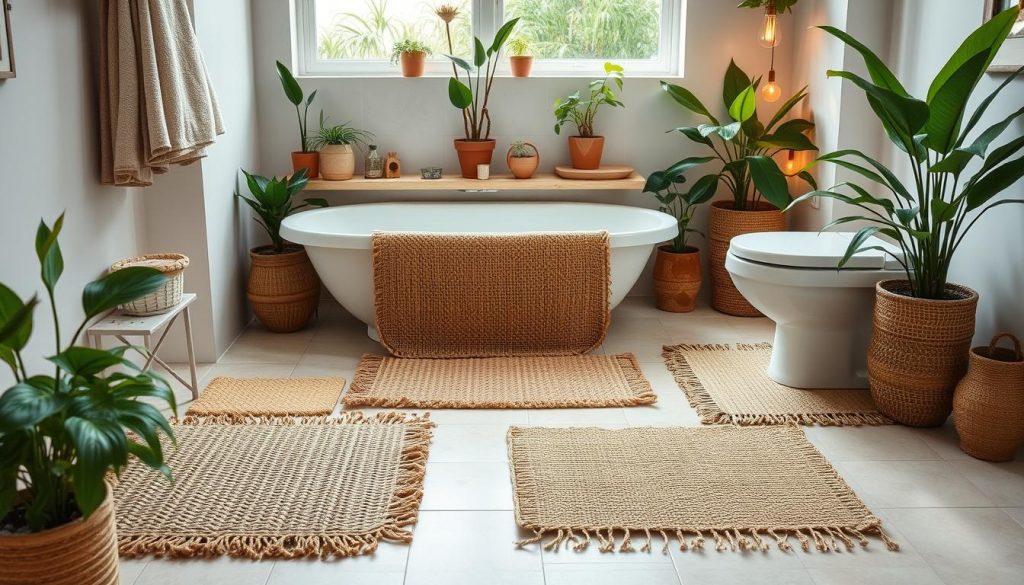 Eco-friendly bath mats