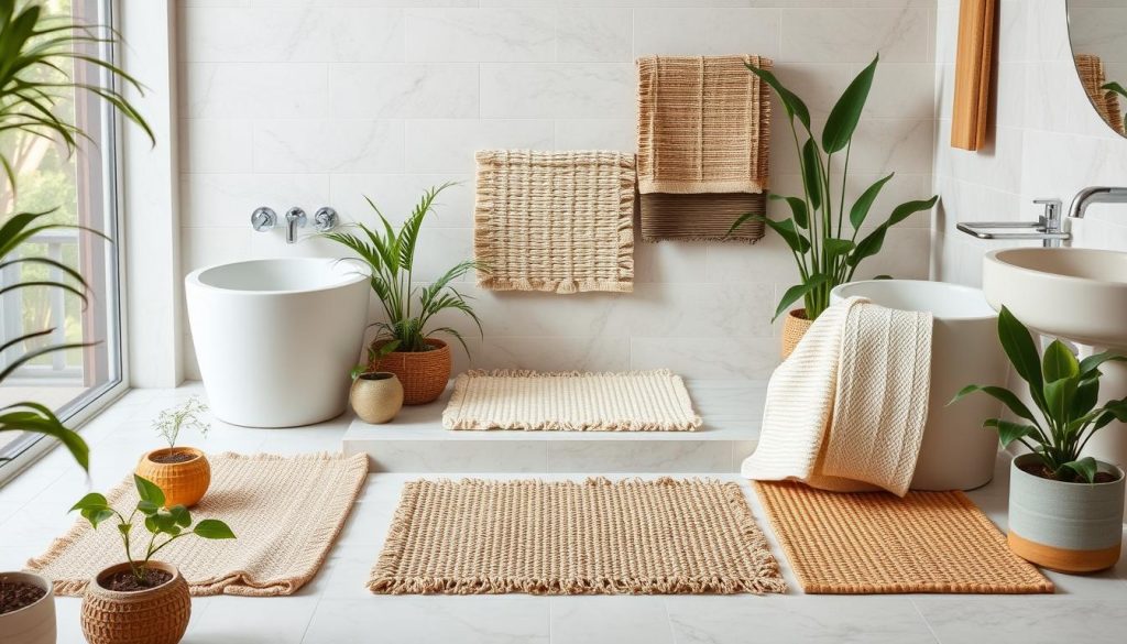 Eco-friendly bath mats