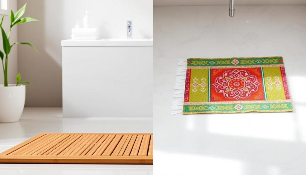 Eco-friendly bath mats comparison