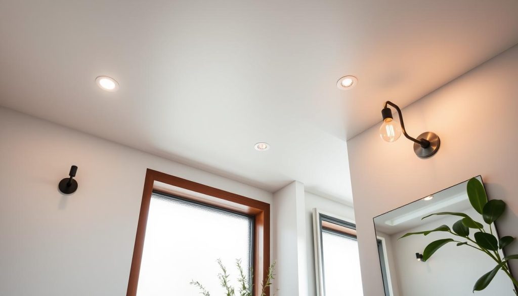 Energy-efficient lighting options for bathroom