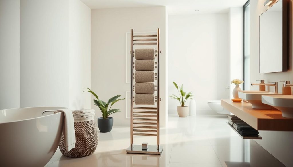 Energy-efficient towel warmer