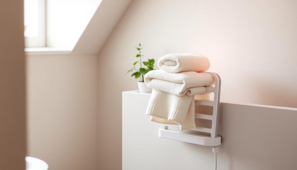 Energy-efficient towel warmer