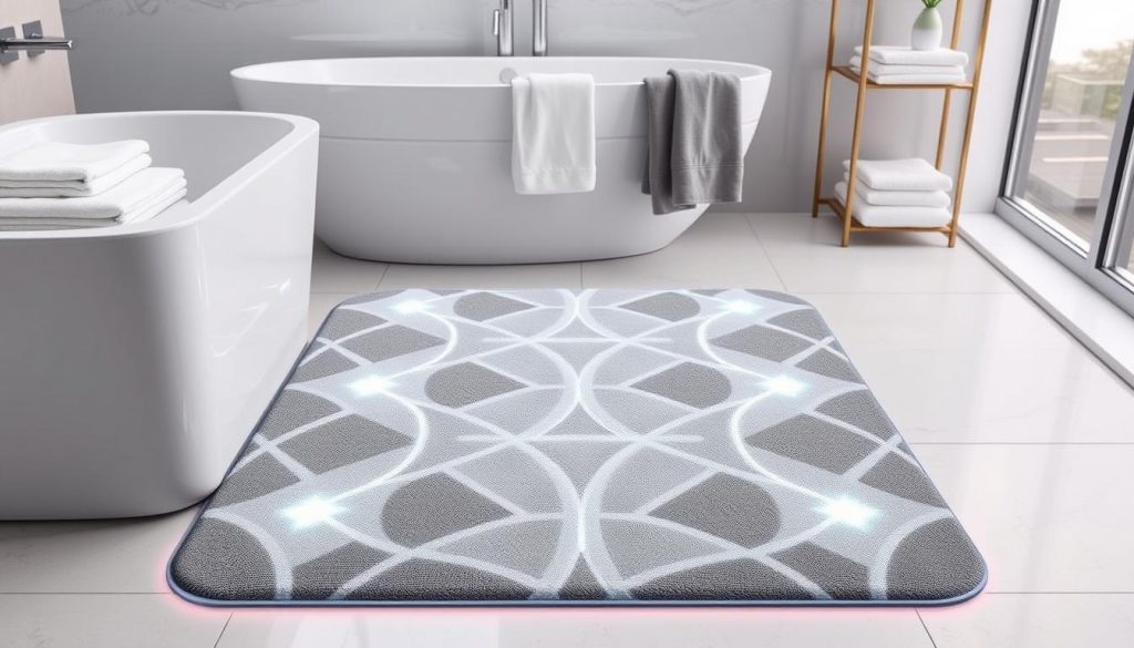 Innovative bath mat design