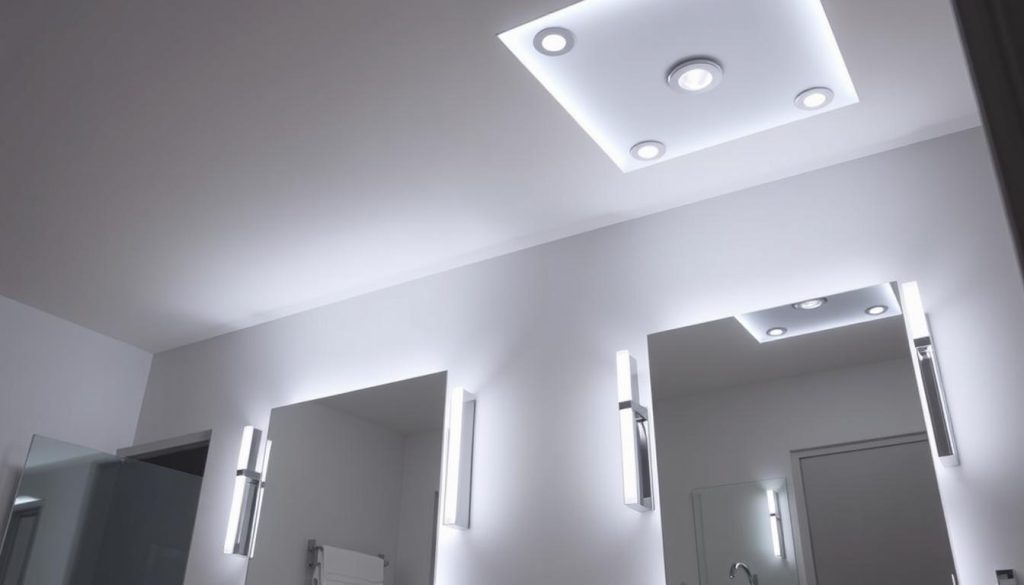 LED bathroom lighting fixtures