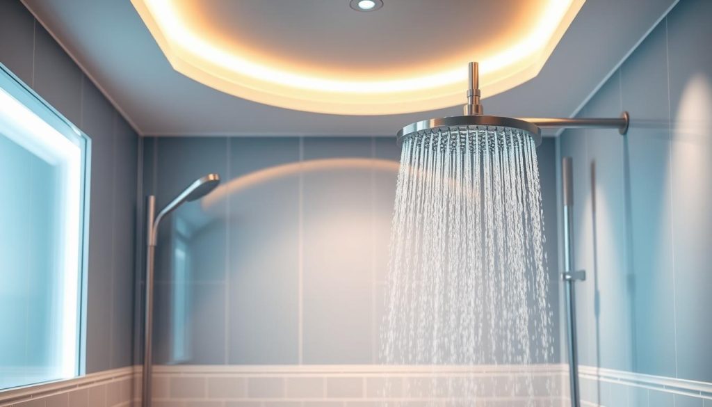 LED bathroom shower lights