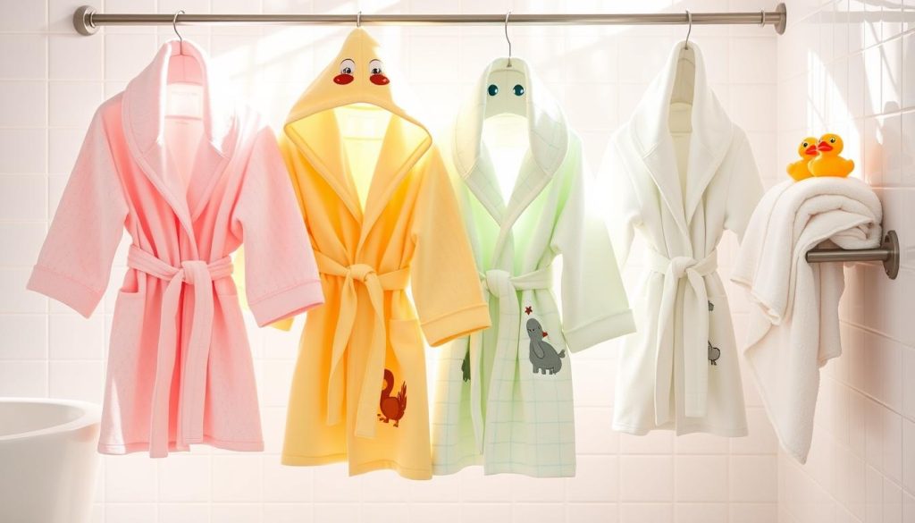 Lightweight baby bath robes for summer