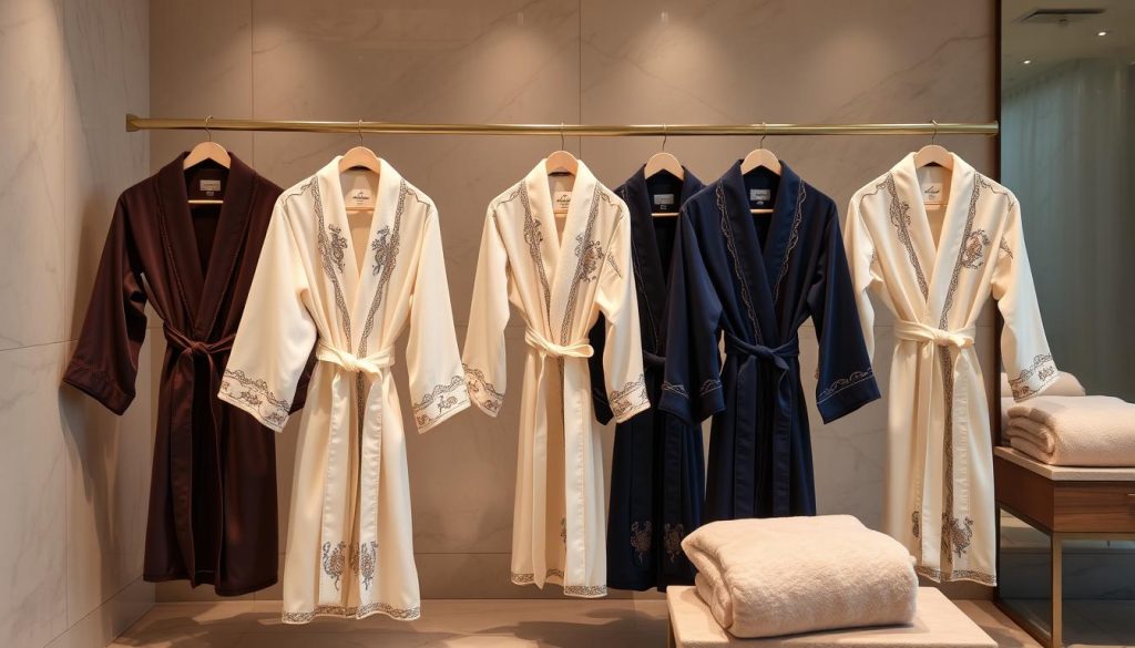 Luxury bathrobes