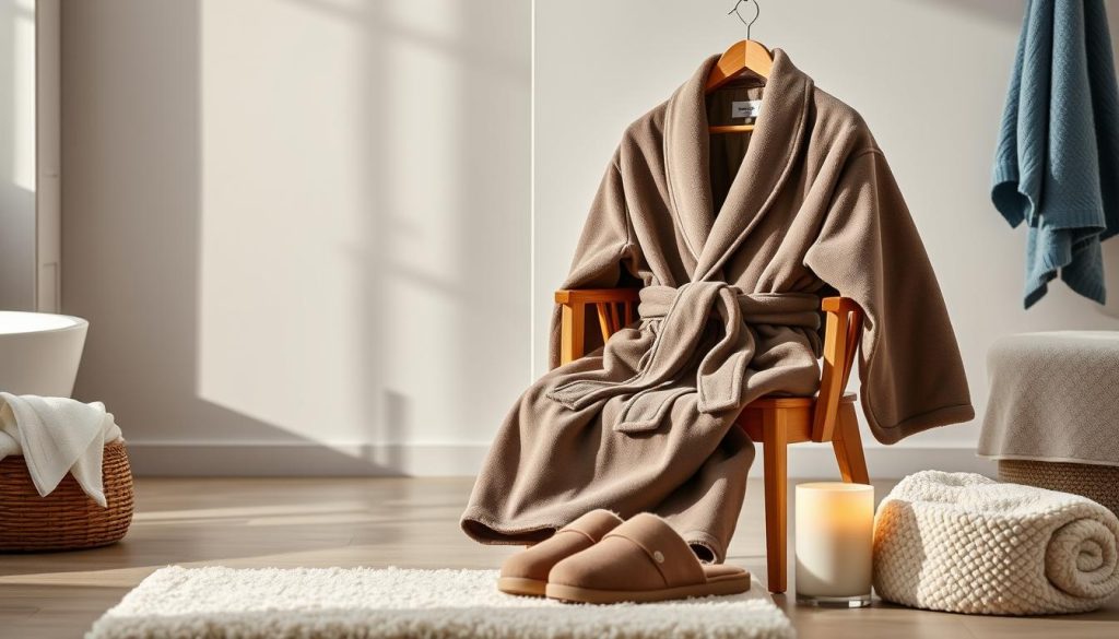 Men's bathrobe accessories