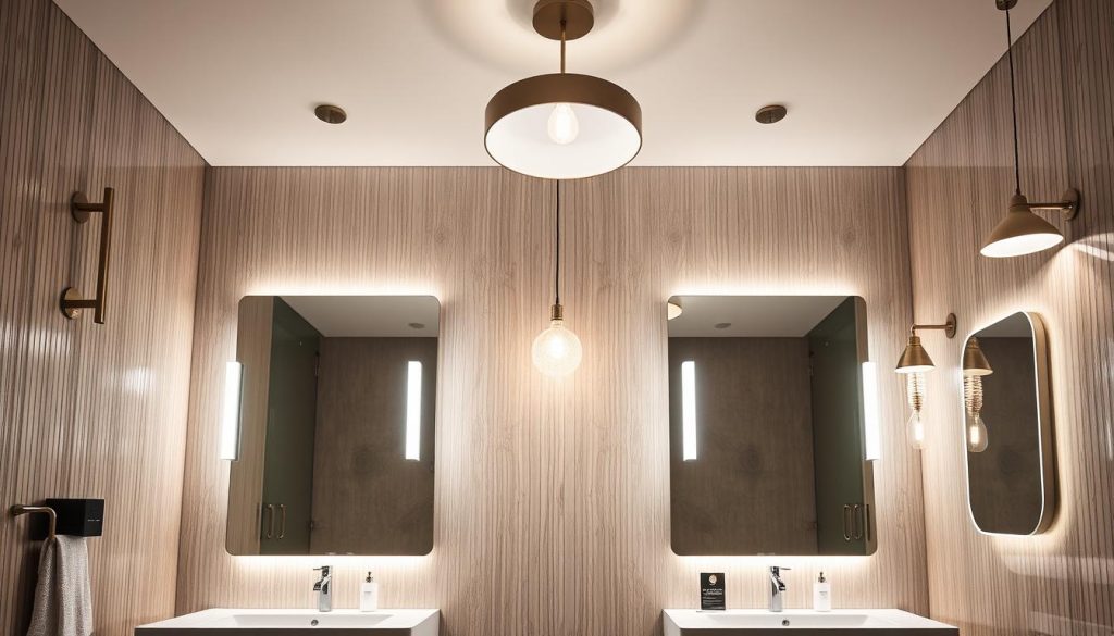 Modern bathroom lighting fixtures