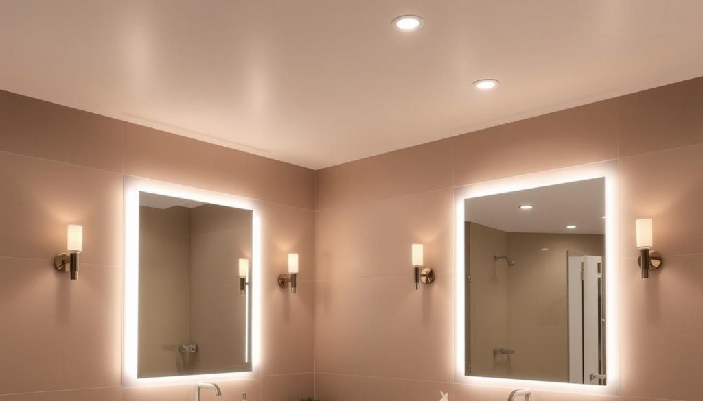 Modern bathroom lighting trends