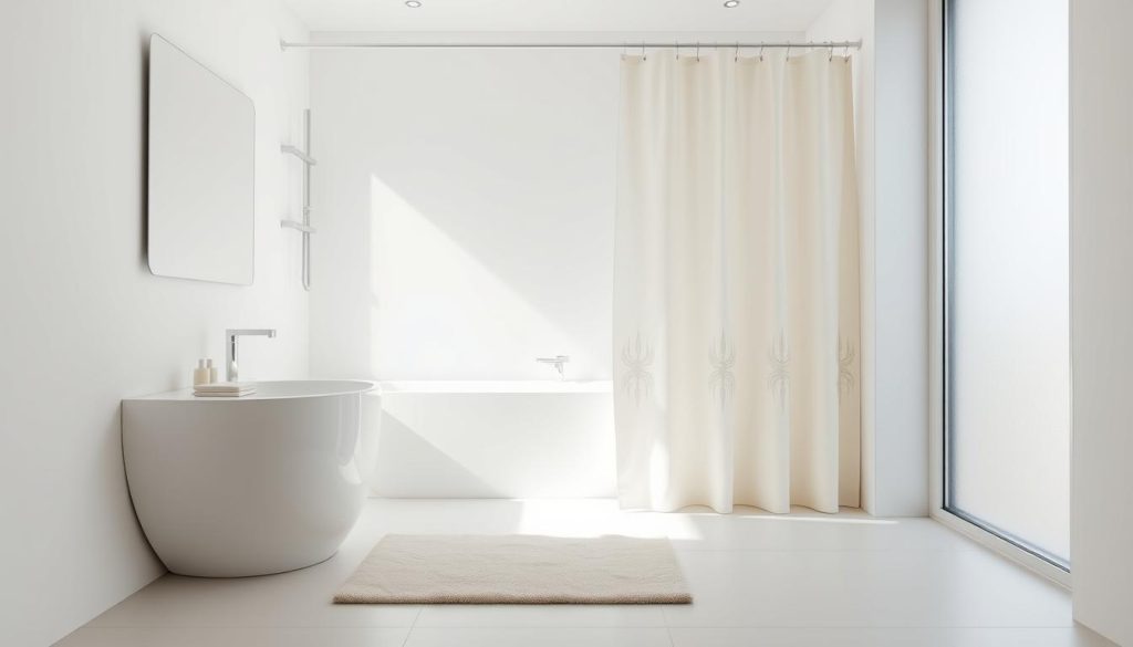 Modern minimalist bathroom furnishings