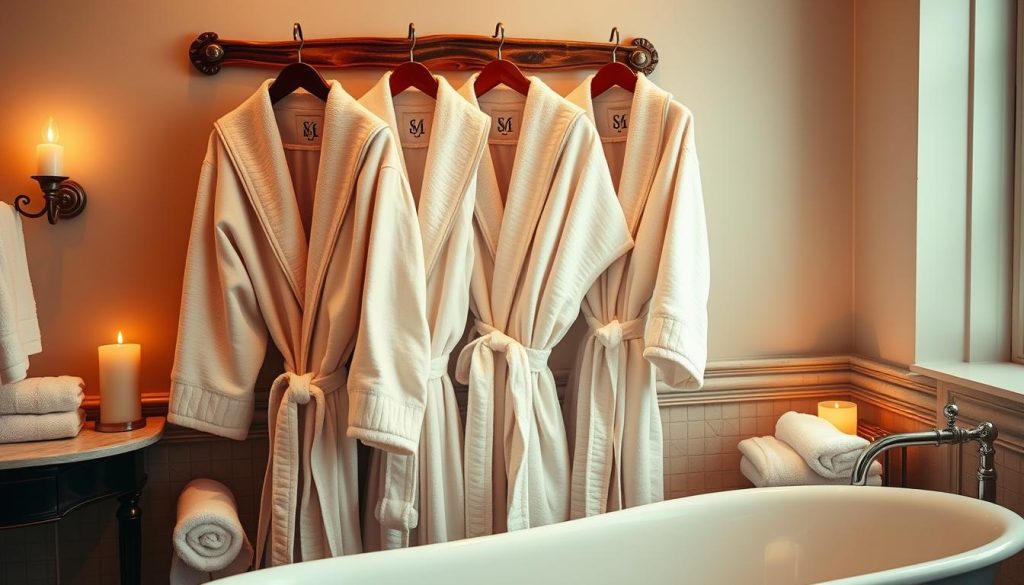 Monogrammed robes