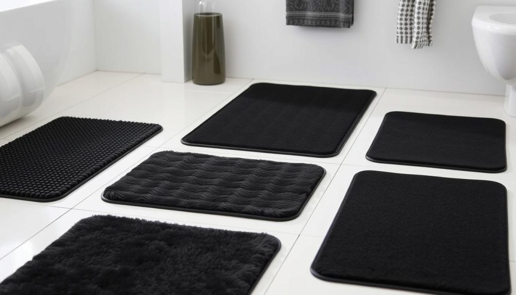 Non-slip bath mats for safety and style