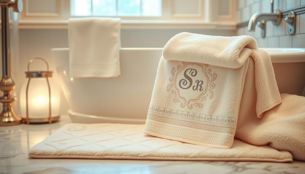 Personalized luxury bath sets