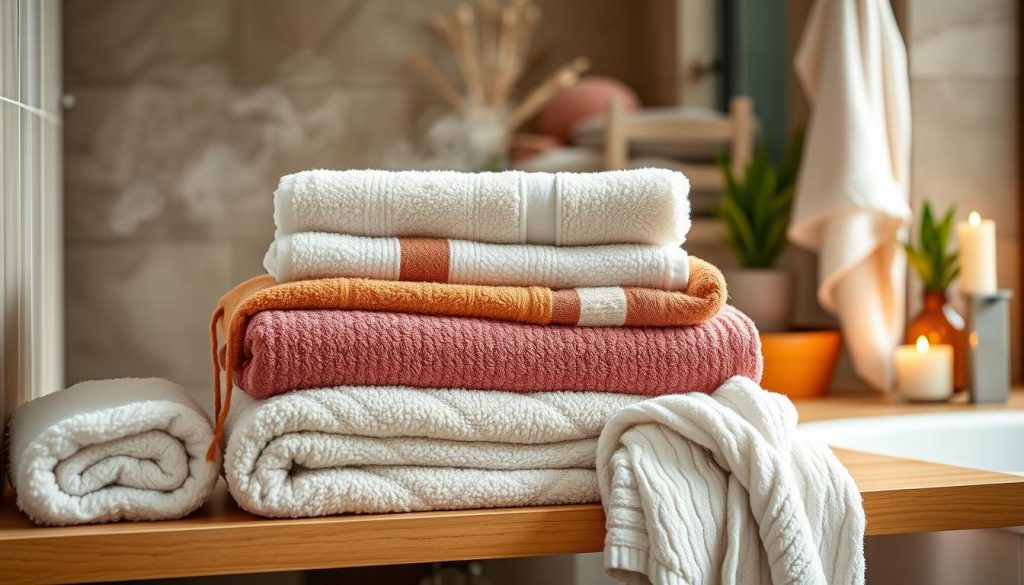 Plush comfort towels with high GSM