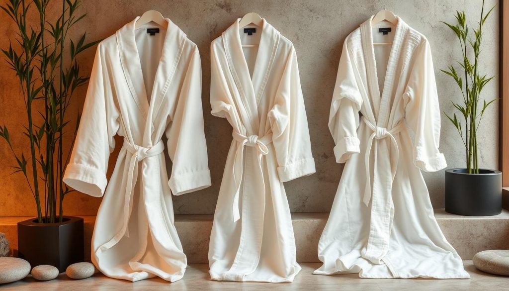 Premium spa robes made of Turkish cotton